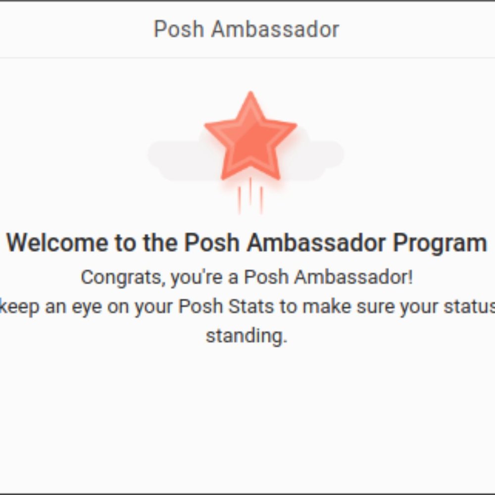 Posh Ambassador!